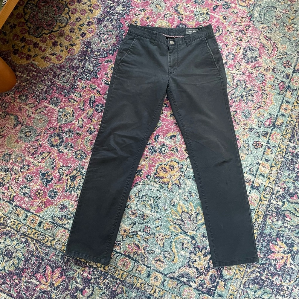 The Original Chino, Stretched Wash Navy Chino Pan… - image 1